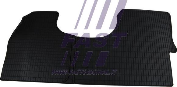 Fast FT96112 - Резиновый коврик с защитными бортами autodif.ru