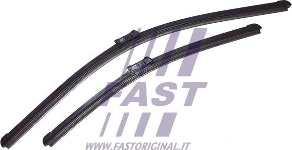Fast FT93218 - Щетка стеклоочистителя fiat bravo 07> перёд комплект лев+прав плоские 600mm+450mm autodif.ru