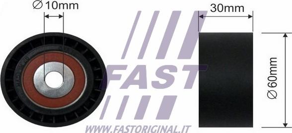 Fast FT44085 - Направляющий ролик, зубчатый ремень ГРМ autodif.ru