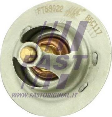 Fast FT58022 - Термостат охлаждающей жидкости / корпус autodif.ru
