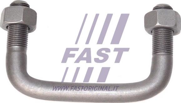 Fast FT13336 - СТРЕМЯНКА РЕСОРА FIAT DUCATO 94> ЗАД 1-ЛИСТ M14X80X80 autodif.ru