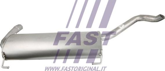 Fast FT84030 - Глушитель выхлопных газов, конечный autodif.ru