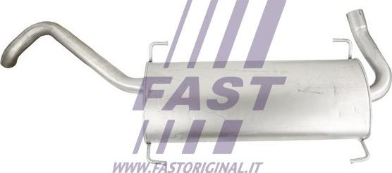 Fast FT84127 - Глушитель выхлопных газов, конечный autodif.ru