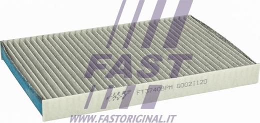 Fast FT37408PM - Фильтр воздуха в салоне autodif.ru