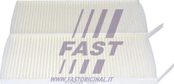 Fast FT37340 - Фильтр воздуха в салоне autodif.ru
