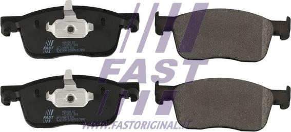Fast FT29557 - Тормозные колодки, дисковые, комплект autodif.ru