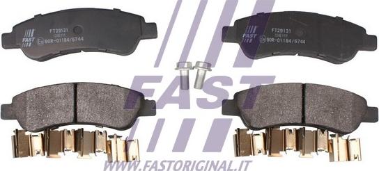 Fast FT29131 - Тормозные колодки, дисковые, комплект autodif.ru