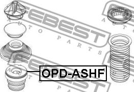 Febest OPD-ASHF - отбойник амортизатора переднего!\ Opel Zafira B 1.8 16v 07.05> autodif.ru
