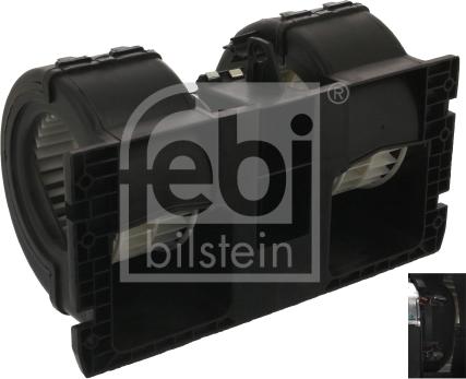 Febi Bilstein 46345 - электродвигатель! отопителя \Volvo FM9(G1), FM12(G2), FH12(G3) autodif.ru