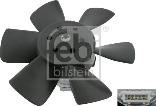 Febi Bilstein 06990 - Вентилятор, охлаждение двигателя autodif.ru