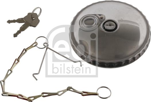 Febi Bilstein 06056 - Крышка бака топливного MERCEDES MAN (80мм) с ключом (металл) FEBI autodif.ru