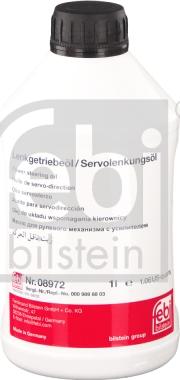Febi Bilstein 08972 - Жидкость ГУР MB 236.3 синтетическая минеральная желтая 1л autodif.ru
