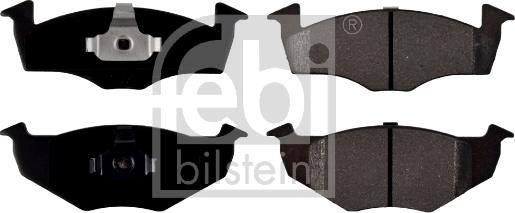 Febi Bilstein 16072 - Тормозные колодки, дисковые, комплект autodif.ru
