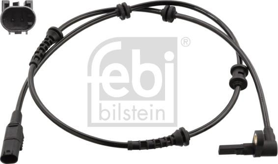 Febi Bilstein 106081 - Датчик ABS, частота вращения колеса autodif.ru