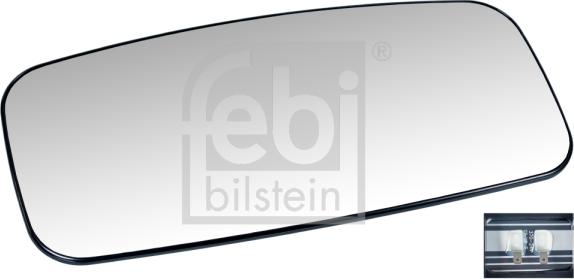 Febi Bilstein 107939 - Зеркальное стекло, наружное зеркало autodif.ru