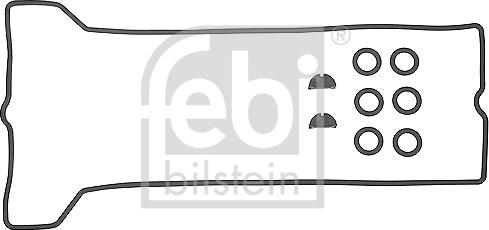 Febi Bilstein 11432 - Комплект прокладок, крышка головки цилиндра autodif.ru