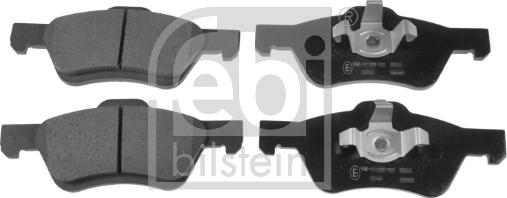 Febi Bilstein 116071 - Тормозные колодки, дисковые, комплект autodif.ru