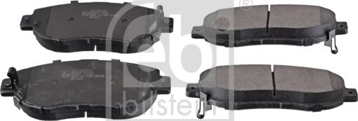 Febi Bilstein 116354 - Тормозные колодки, дисковые, комплект autodif.ru