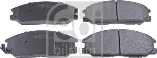Febi Bilstein 116324 - Тормозные колодки, дисковые, комплект autodif.ru