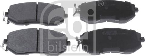 Febi Bilstein 116326 - Тормозные колодки, дисковые, комплект autodif.ru