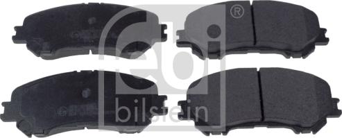 Febi Bilstein 116266 - Тормозные колодки, дисковые, комплект autodif.ru