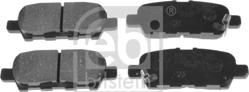 Febi Bilstein 170242 - Тормозные колодки, дисковые, комплект autodif.ru