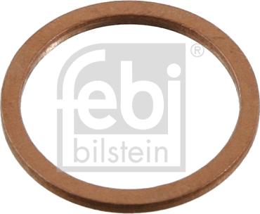 Febi Bilstein 31703 - Уплотнительное кольцо, резьбовая пробка маслосливного отверстия autodif.ru