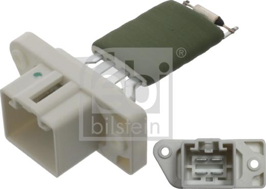 Febi Bilstein 38635 - Резистор вентилятора отоптеля FORD Focus, Fiesta, Fusion, Galaxy autodif.ru