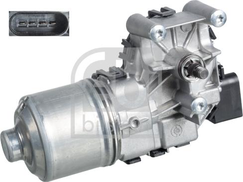Febi Bilstein 37435 - Двигатель стеклоочистителя autodif.ru