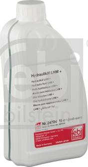 Febi Bilstein 24704 - Жидкость гидроусилителя FEBI Hydraulic fluid LHM plus -40 +100 зеленый 1 л 24704 autodif.ru