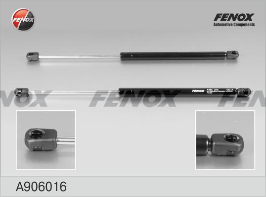 Fenox A906016 - Упор газовый Skoda Fabia 07- L=492, l=297, 440N (2шт. в упаковке, цена за 1шт.) autodif.ru