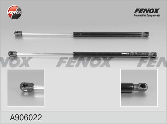 Fenox A906022 - Амортизатор крышки багажника HYUNDAI Tucson 04-10 (к-кт 2 шт., цена за 1 шт.) autodif.ru