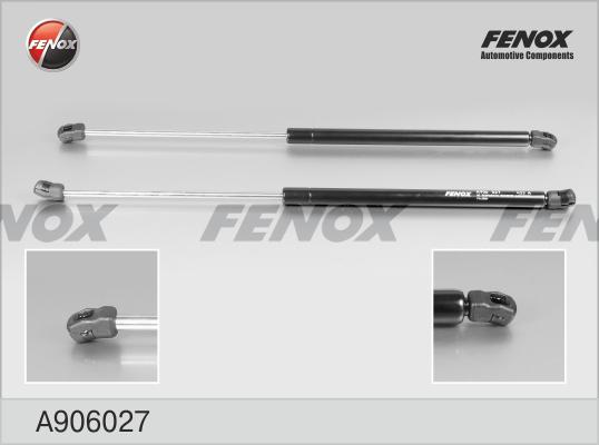 Fenox A906027 - Амортизатор крышки багажника MAZDA 3 (BK) (к-кт 2 шт., цена за 1 шт.) autodif.ru
