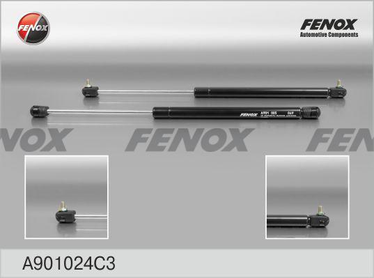 Fenox A901024C3 - A901024C3_амортизатор газовый!капот- УАЗ 3160 autodif.ru
