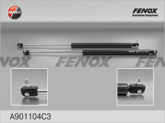 Fenox A901104C3 - Упор газовый универсал усиленный ВАЗ 2111, 2171 Priora A901104C3 autodif.ru