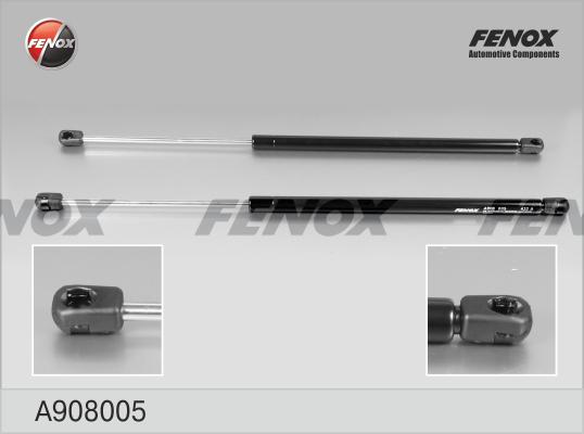Fenox A908005 - Упор газовый Opel Astra J 09- L=587, l=377, 400N (2шт. в упаковке, цена за 1шт.) autodif.ru