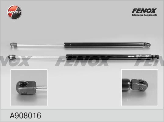 Fenox A908016 - Амортизатор крышки багажника HONDA CR-V III (к-кт 2 шт., цена за 1 шт.) autodif.ru