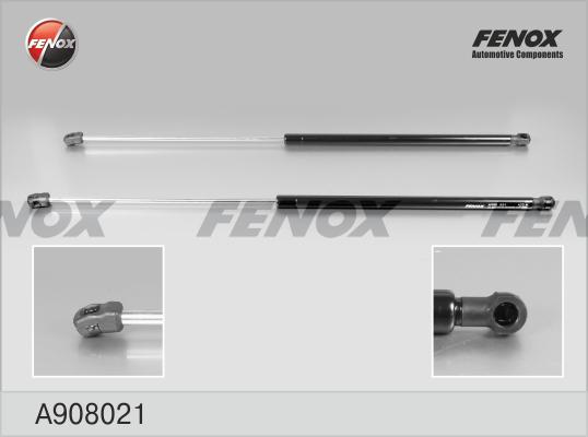 Fenox A908021 - Упор газовый VW Passat 05- L=730, l=410, 350N (2шт. в упаковке, цена за 1шт.) autodif.ru