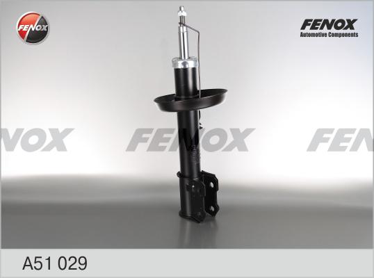 Fenox A51029 - Стойка амортизаторная передняя левая, для авто без ABS, г/масло-, Opel Astra G 98- autodif.ru