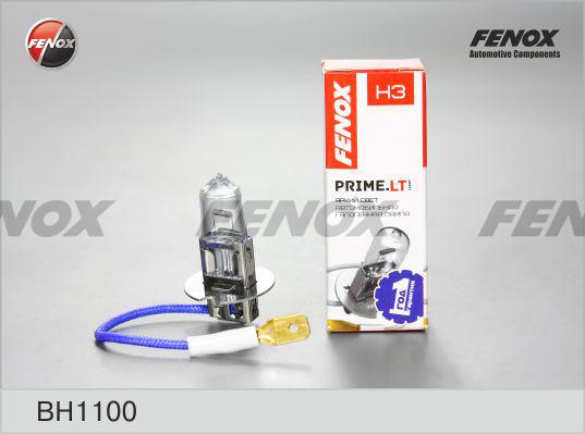 Fenox BH1100 - Лампа галогеновая головного света H3 PK22s 3150K PRIME.LT 12V 55W картон 1шт autodif.ru