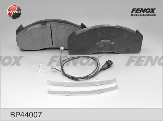Fenox BP44007 - Тормозные колодки, дисковые, комплект autodif.ru