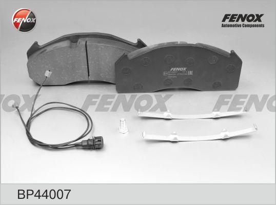 Fenox BP44007 - Колодки тормозные Volvo FL/FH/FM, Meritor C-DUCO, 95- Передняя ось/задняя ось, MERITOR C-DUCO, WVA 2 autodif.ru