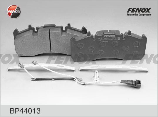 Fenox BP44013 - Тормозные колодки, дисковые, комплект autodif.ru