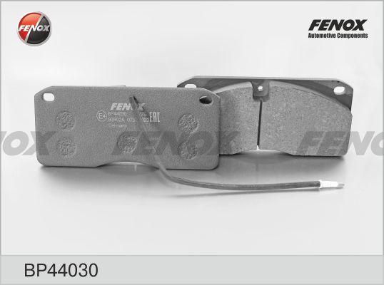 Fenox BP44030 - Тормозные колодки, дисковые, комплект autodif.ru