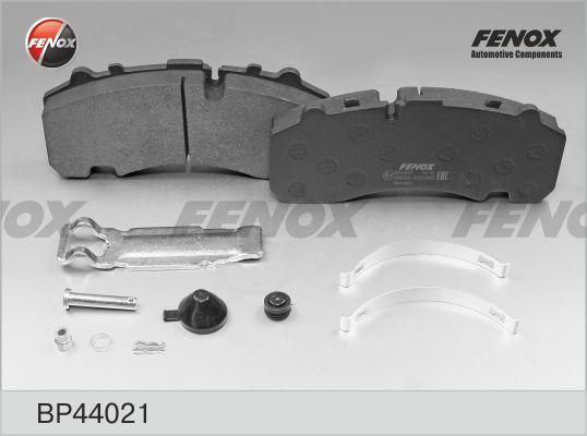 Fenox BP44021 - Тормозные колодки, дисковые, комплект autodif.ru