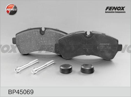 Fenox BP45069 - Тормозные колодки, дисковые, комплект autodif.ru