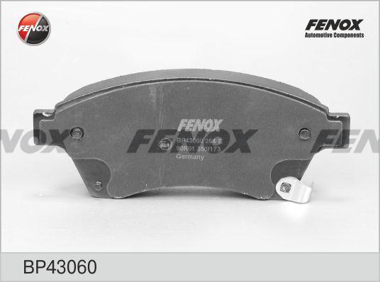 Fenox BP43060 - Тормозные колодки, дисковые, комплект autodif.ru