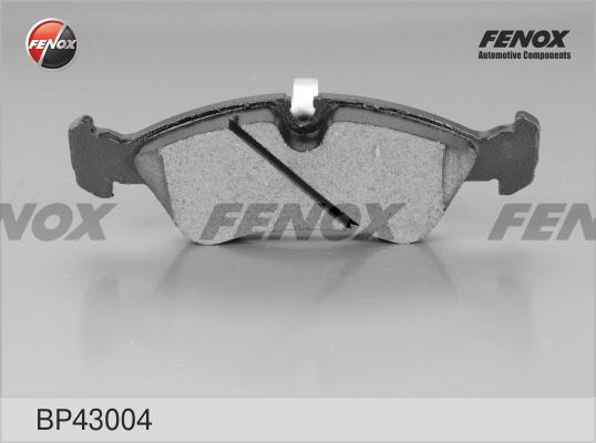 Fenox BP43004 - Тормозные колодки, дисковые, комплект autodif.ru
