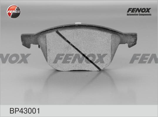 Fenox BP43001 - Тормозные колодки, дисковые, комплект autodif.ru