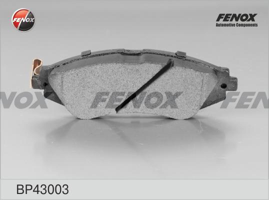Fenox BP43003 - Тормозные колодки, дисковые, комплект autodif.ru